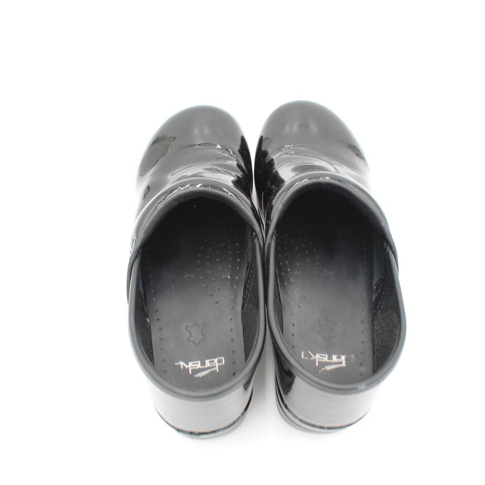 Dansko Professional Clogs Womens EU 40 US 9.5 Black Patent Leather Nursing Shoes - Picture 5 of 8